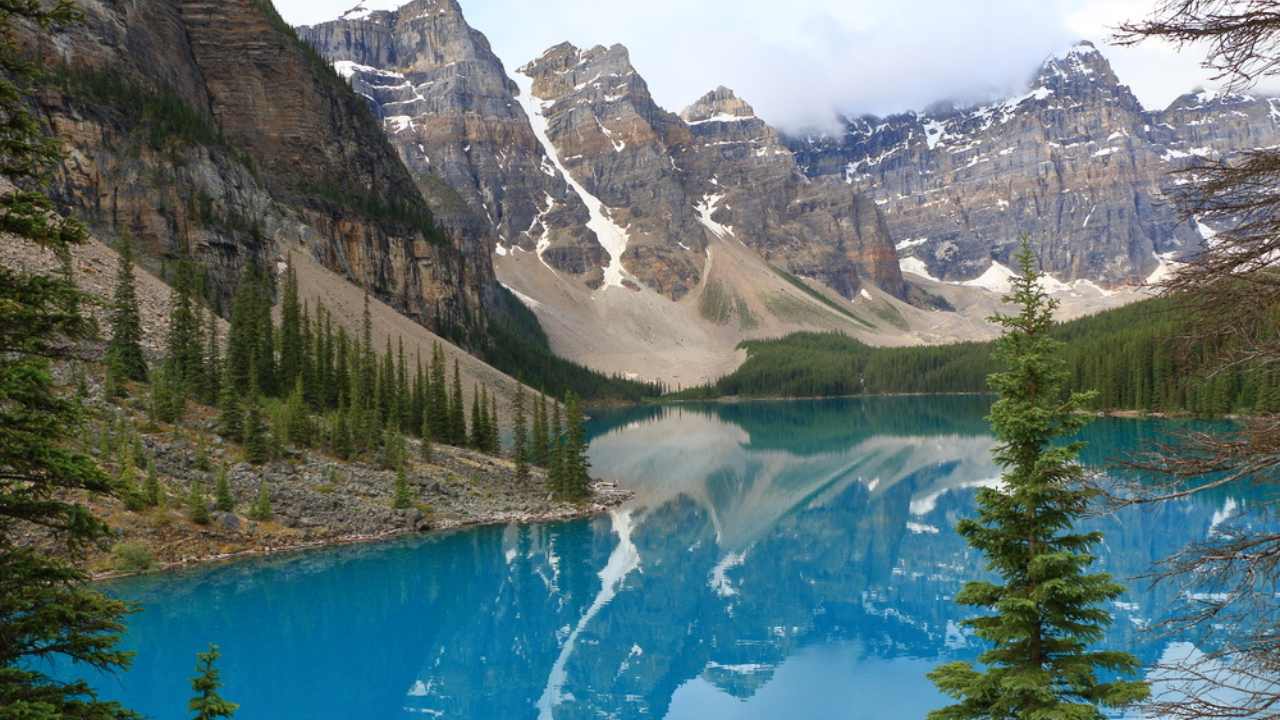 2. Lake Louise and Moraine Lake