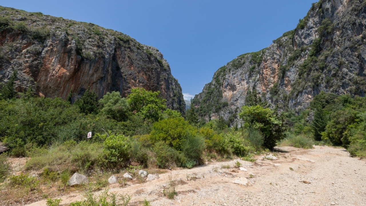 3. Gjipe Beach Canyon