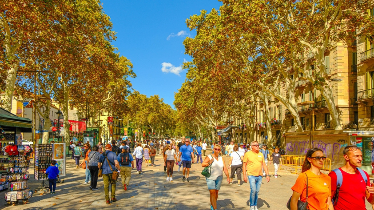 3. La Rambla, Barcelona (Spain)