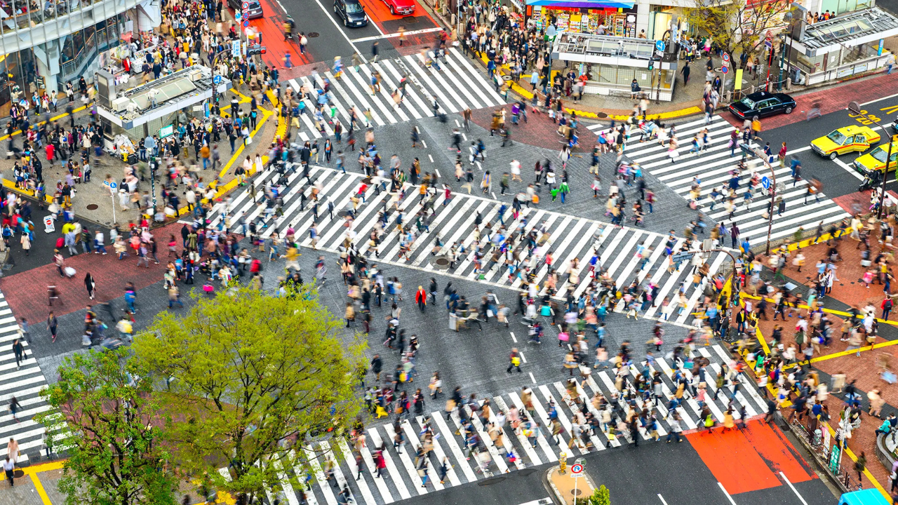 5. Shibuya Crossing Street, Tokyo (Japan)