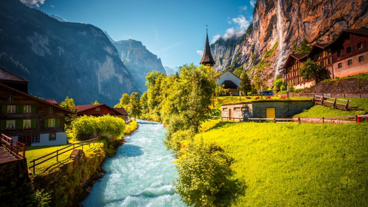 2. Swiss Alps, Switzerland